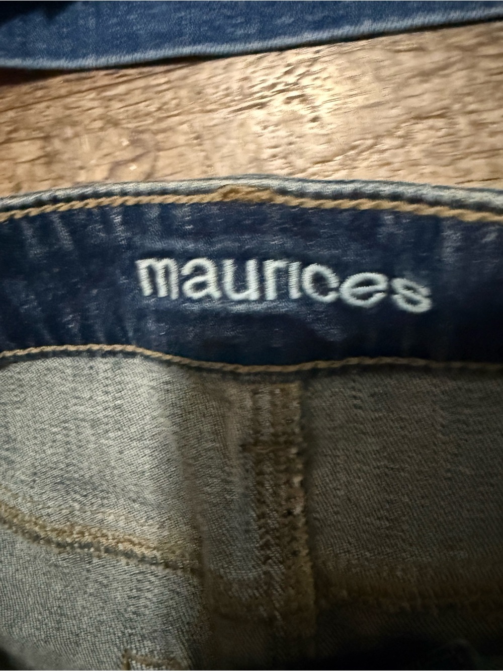 Lot of 3 pairs of Maurices Denim Blue Jean Shorts - Picture 4 of 4